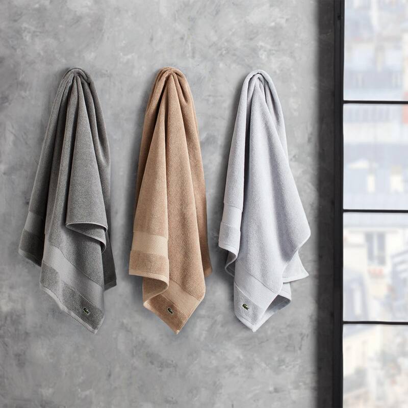 Lacoste Heritage Supima 100% Cotton Wash Cloth