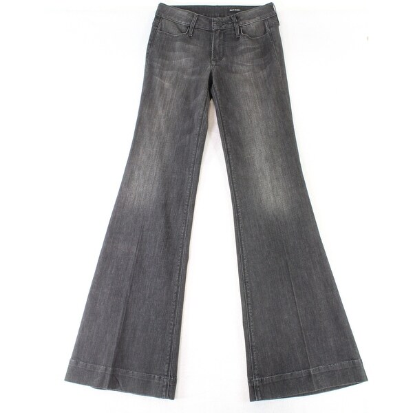 dark gray women's jeans