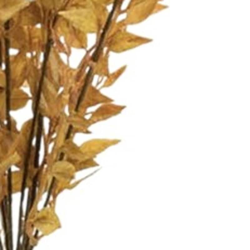 HomeRoots Set of Six Orange And Yellow Fall Foliage Wreath Sprays