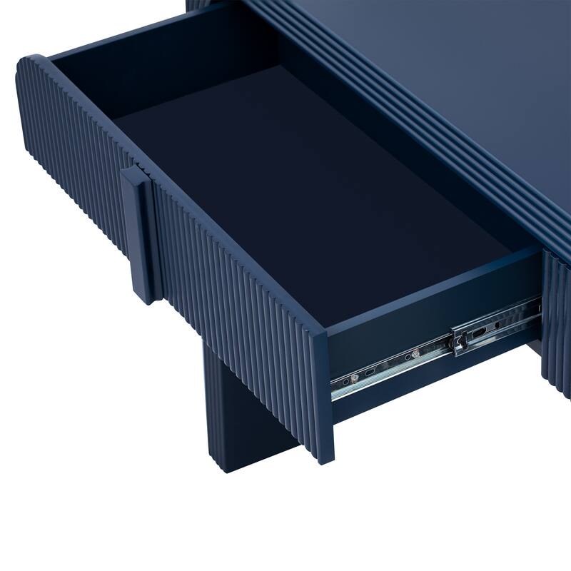Modern Console Table with 2 Storage Drawers