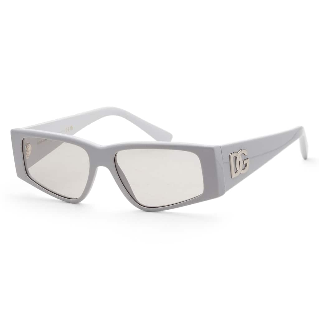 Dolce & Gabbana Men's 55mm Light Grey Sunglasses