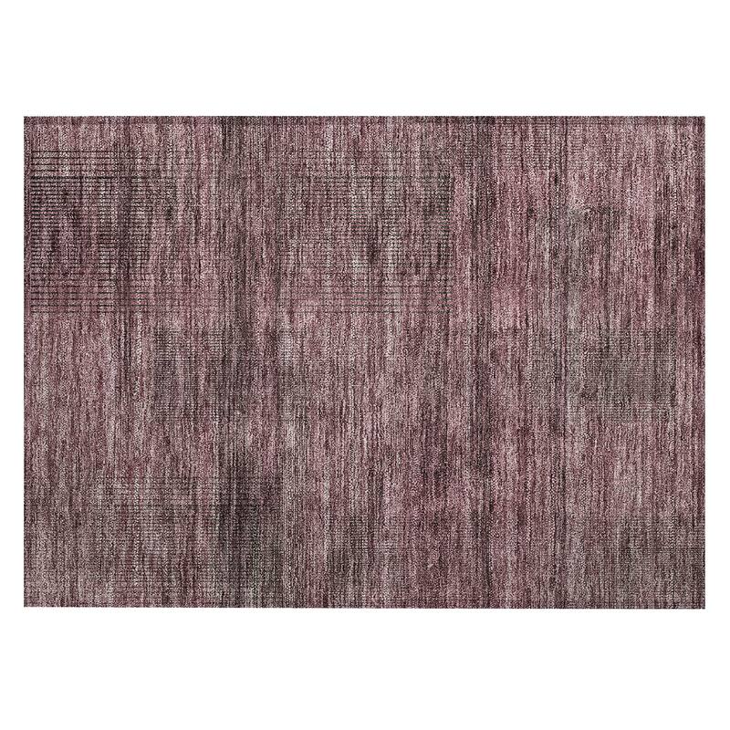 Machine Washable Indoor/ Outdoor Chantille Contemporary Imprints Rug