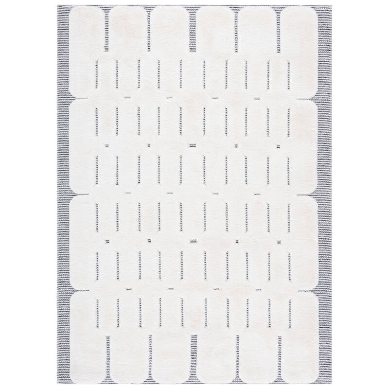 SAFAVIEH Celebrity Bettyann Modern Rug - 5'3" x 7'6" - Ivory/Grey