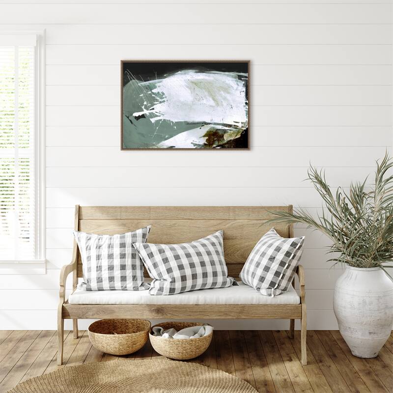 Open Sea by Dan Hobday (33 x 23 in.), Framed Canvas Wall Art Print