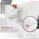 preview thumbnail 17 of 34, Single Hole 1-Handle Bathroom Faucet - Faucet Height: 6" | Spout Height: 2 11/16"
