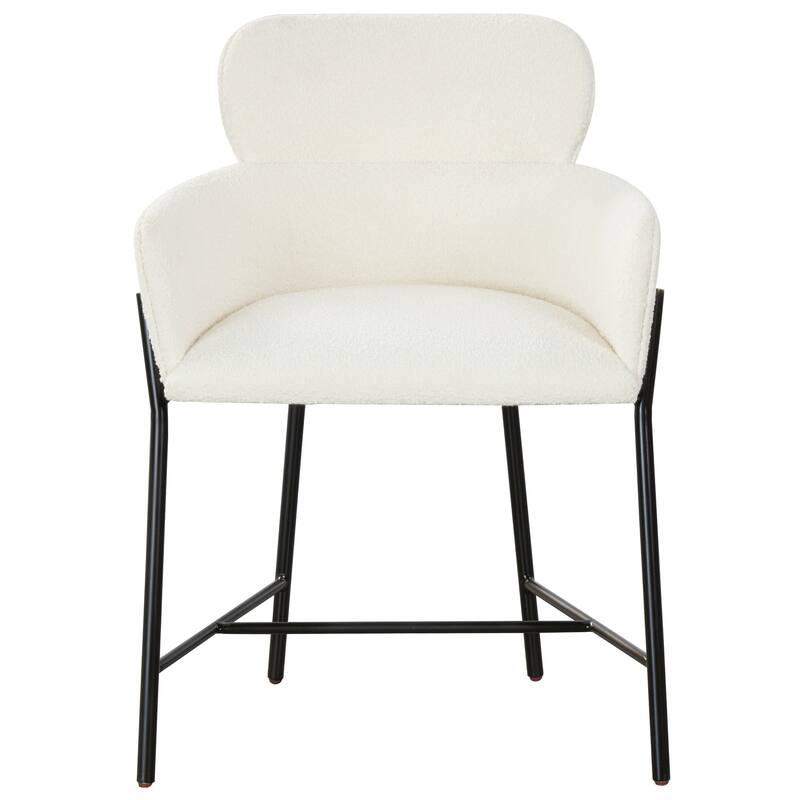 SAFAVIEH Couture Zuhal Dining Chair (Fully Assembled) - 21.9" W x 20.7" L x 30.1" H - 22Wx21Dx30H