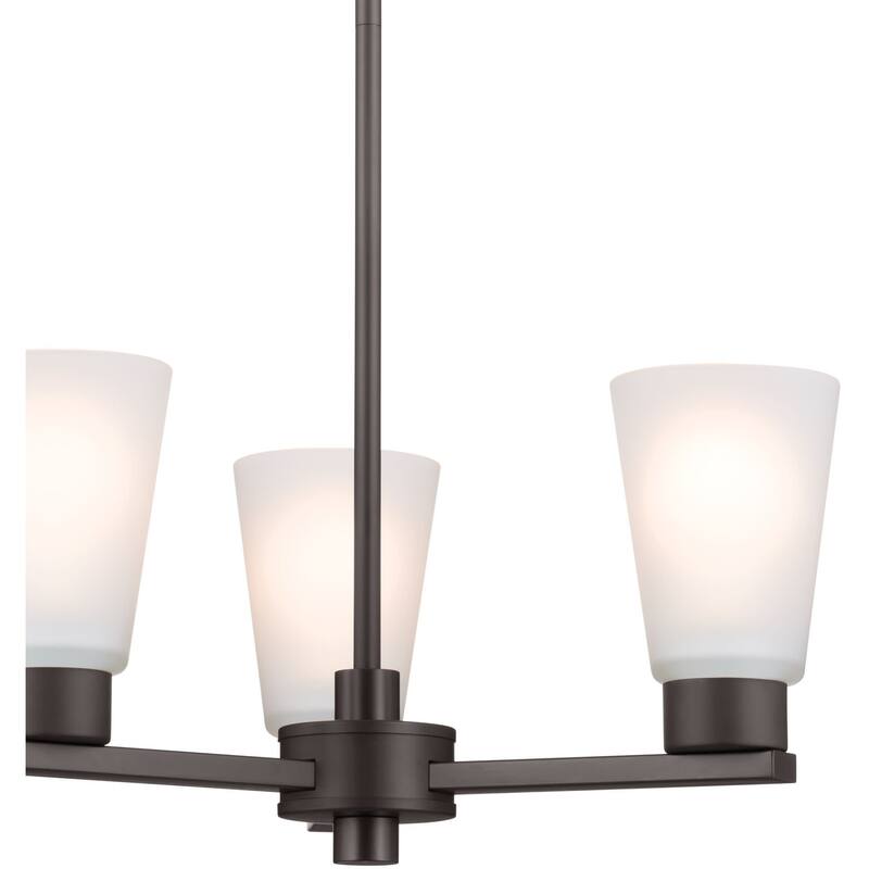 Kichler 52435 Stamos 3 Light 18" Wide Chandelier