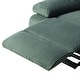 preview thumbnail 18 of 79, Vegan Leather Upholstered Push Back Manual Recliner Chair