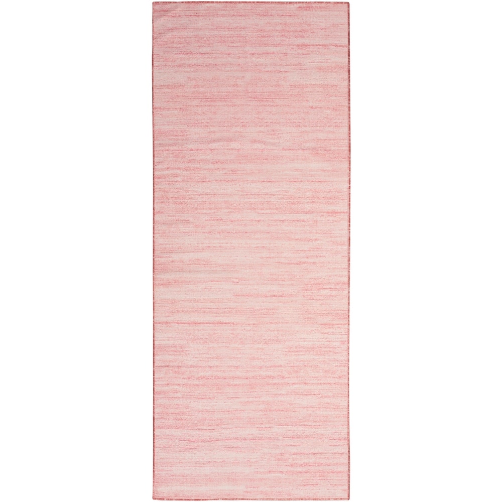 Nourison Washable Essentials Indoor Solid Area Rug