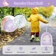 preview thumbnail 18 of 20, 16 Inch Kids Carry-On Luggage Hard Shell Suitcase with Wheels - 13" x 10.5" x 19"-32"