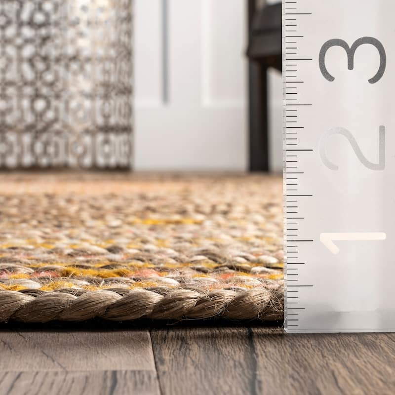 Nuloom Draya Casual Braided Jute Area Rug