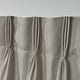 preview thumbnail 12 of 31, ATI Home Loha Light Filtering Pinch Pleat Curtain Panel Pair