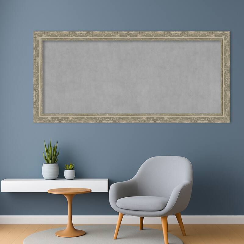 Amanti Art Filigree Gloss Black Framed