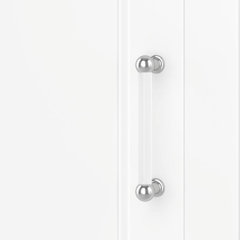 Tall Freestanding Bathroom Storage Cabinet, Two Door Sizes with Adjustable Shelf
