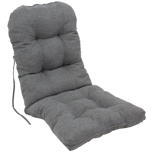 slide 2 of 8, Outdoor Adirondack-style Patio Chair Cushion Shadowstone