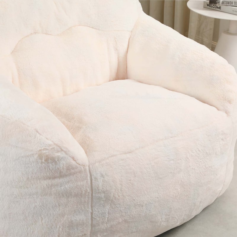 Modern Bean Bag Chair with Armrests,for Ultimate Relaxation in Living Room and Bedroom