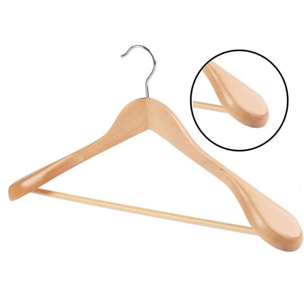 extra wide clothes hangers 21 - 22