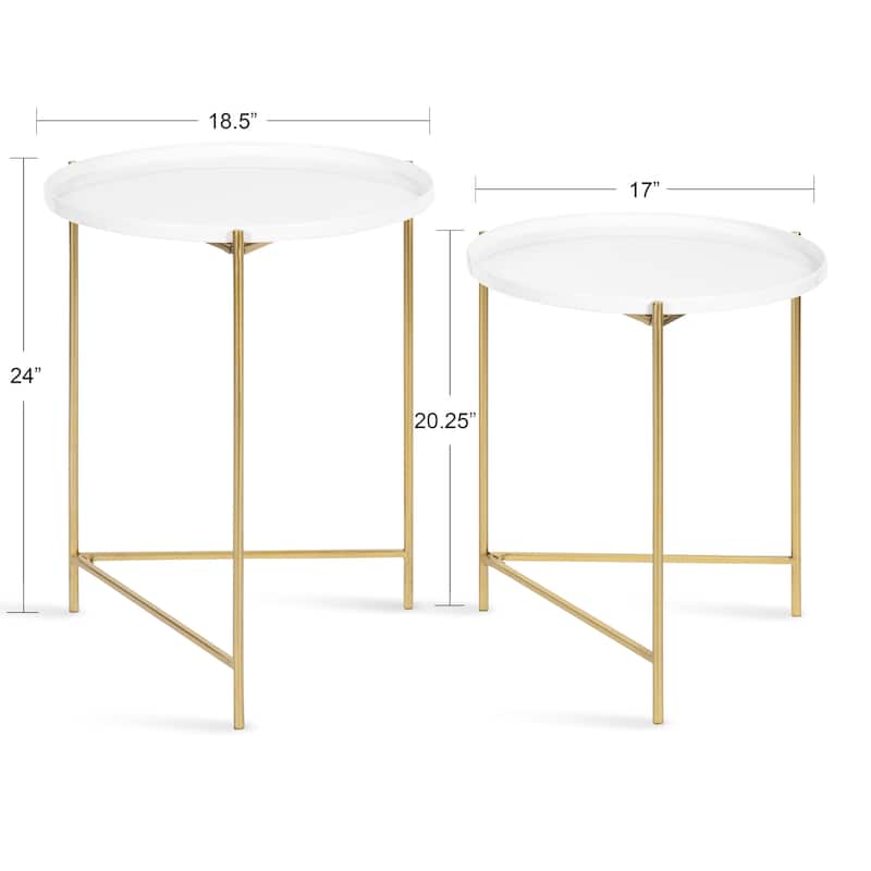 Kate and Laurel Ulani Nesting Tables (Set of 2)