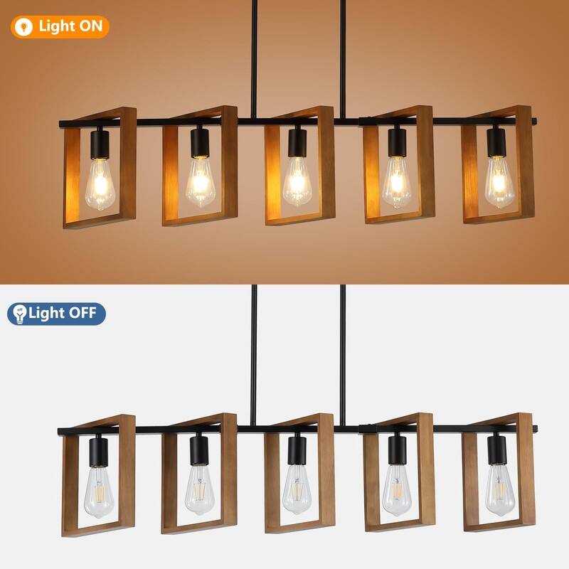 Kitchen Island Lighting Fixture, Dining Room 4 Lights Chandeliers