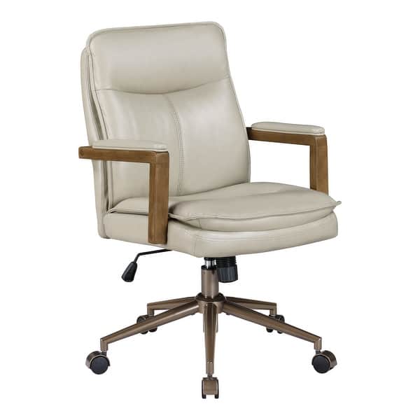 slide 2 of 11, Woodlands Office Chair Taupe