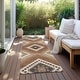 preview thumbnail 56 of 127, Machine Washable Indoor/ Outdoor Global Boho Chantille Rug Copper - 2'3" x 7'6"