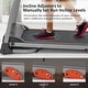 preview thumbnail 6 of 17, Jogging & Walking Machine with Device Holder & Pulse Senso
