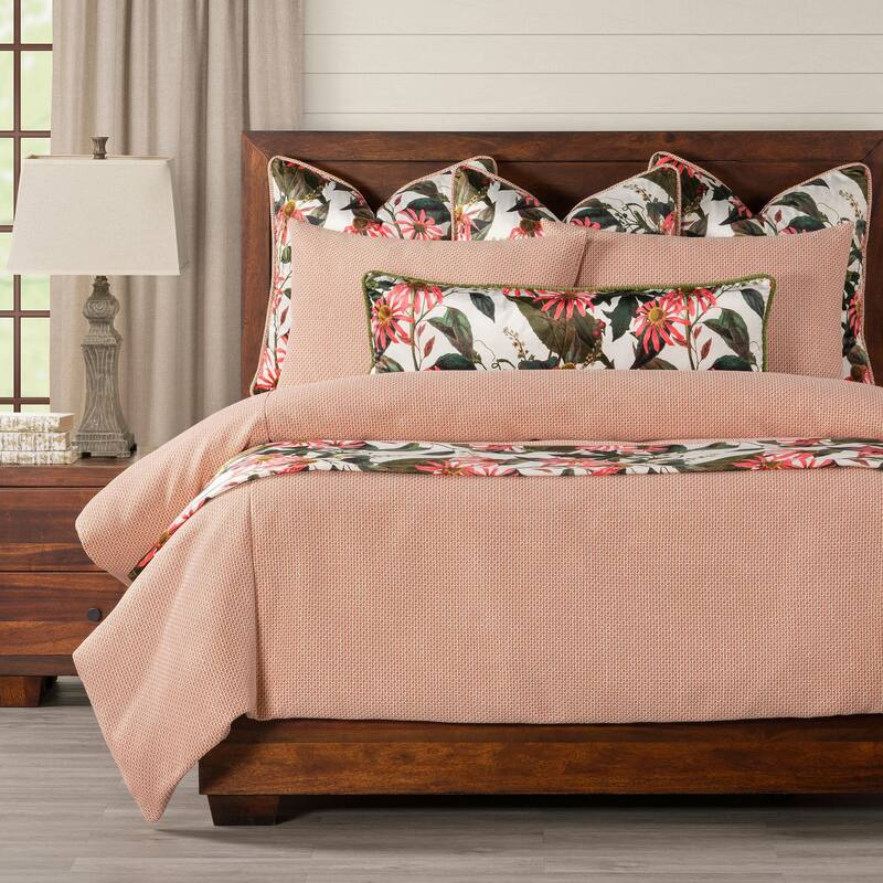 Smithsonian Lattice Weave Duvet Cover Set