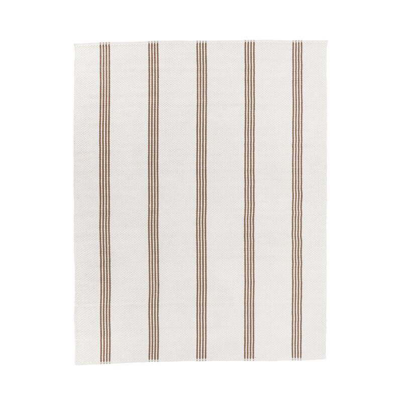 Villa by Classic Home Sorrento Handwoven Performance Stripe Fabric Rug