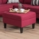 preview thumbnail 1 of 39, Zahra Tufted Fabric Storage Ottoman by Christopher Knight Home