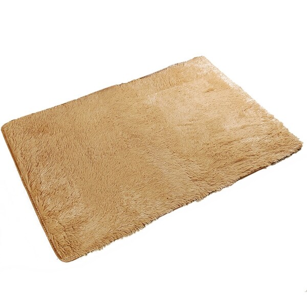 Shop 4cm Soft Fluffy Rugs Anti Skid Shaggy Rug Floor Mat Dining