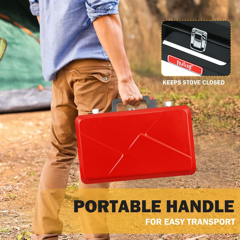 FEASTO Propane Portable Camping Stoves with 28000 BTU