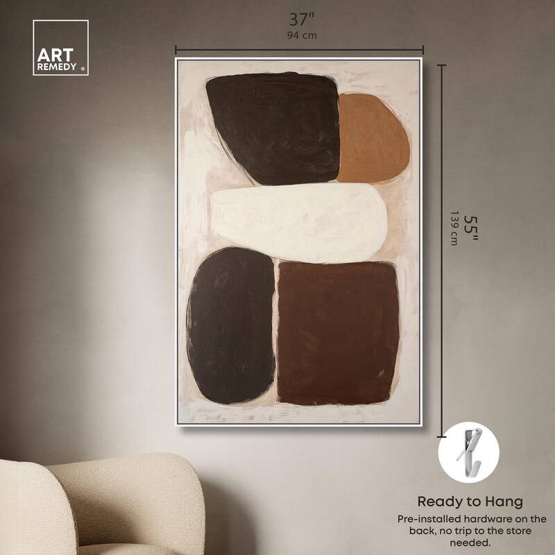 Asymmetrical Balance I Canvas by Art Remedy