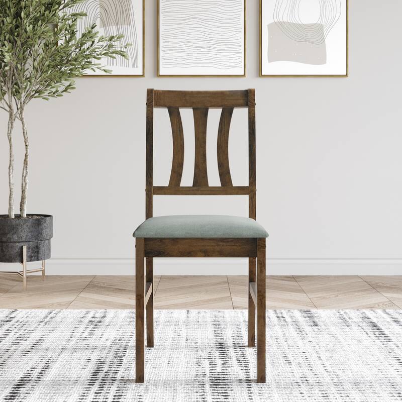 Dothan Counter Height Dining Set - 60054 Brown- 4 Chairs only - Brown / Grey