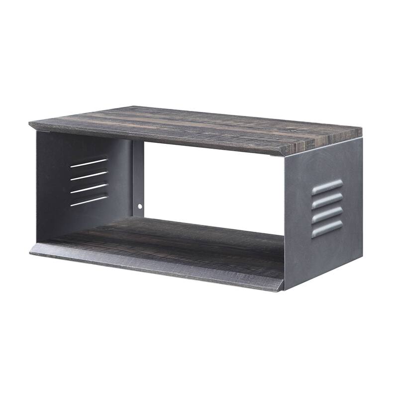Tasker Accent Table and Wall Shelf Set