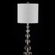 preview thumbnail 6 of 15, JONATHAN Y Harper 28.5" Crystal LED Table Lamp, Clear/Chrome (Set of 2)