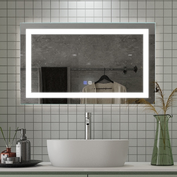 Bed bath and beyond vanity mirror with store lights