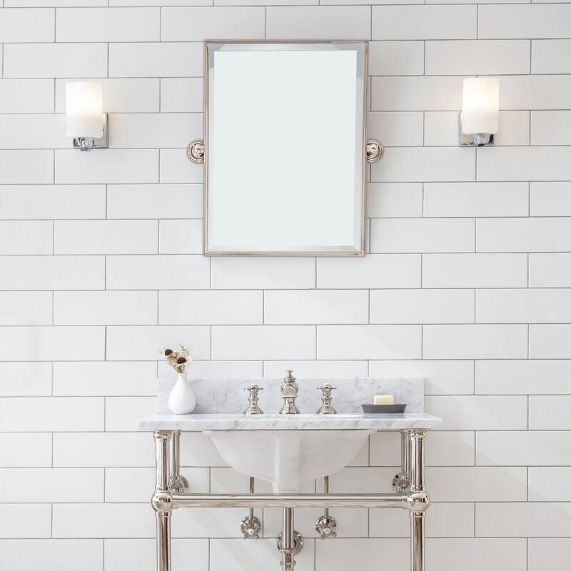Metal Retangular Mirror 18" X 24"