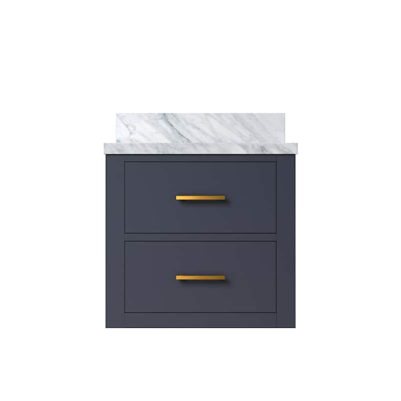 Castor Bath Vanity with Acrylic Top and Sink