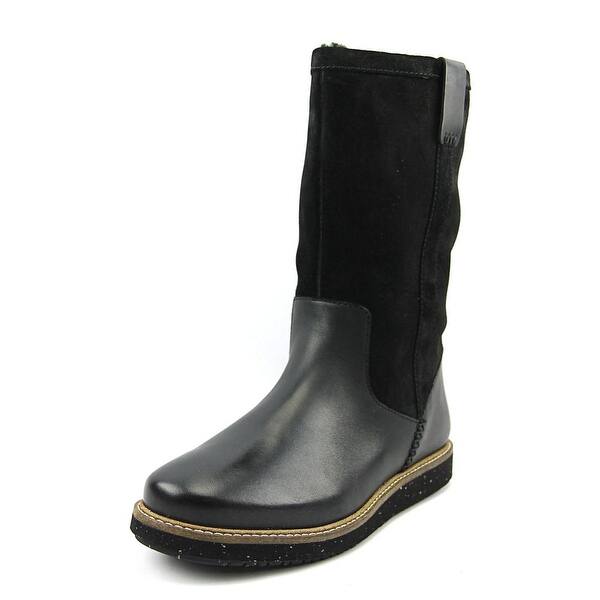 Shop Clarks Narrative Glick Elmfield Women Round Toe Leather Black