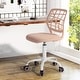 preview thumbnail 16 of 54, HomyLin Armless Home Office Task Chair Kids Desk Chair Mid-Back