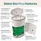 preview thumbnail 3 of 7, Dekor Eko Plus Diaper Pail
