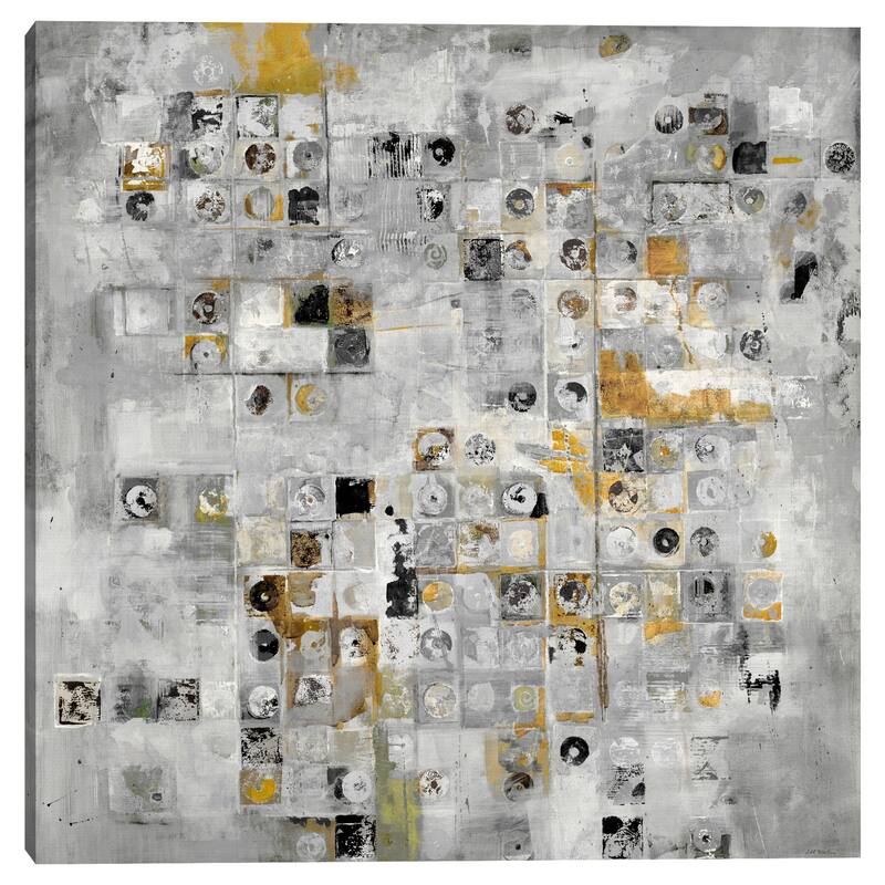 Geometric Metals by Jill Martin Canvas Art Print