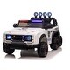 preview thumbnail 1 of 8, 24V Ride-On Police Car for Kids with Remote Control, LED Lights, Bluetooth, Ages 3-8