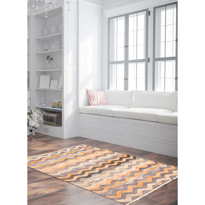 Ankara FW Copper Kilim 5'1" x 7'11" - 5'1 x 7'11