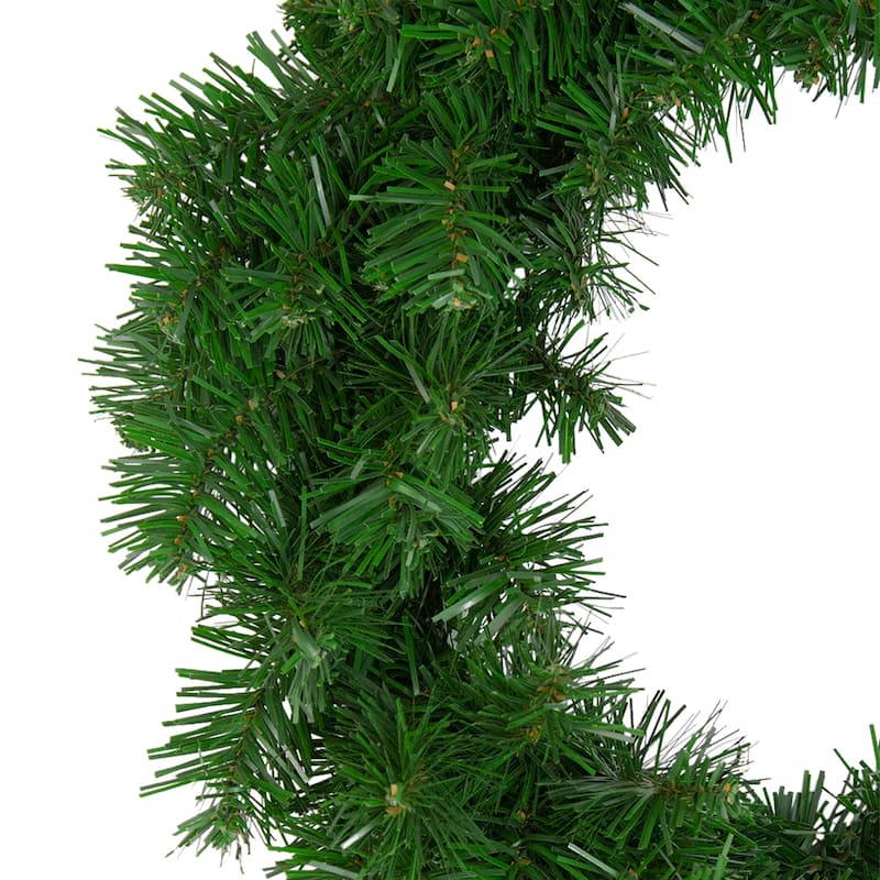 Deluxe Windsor Pine Artificial Christmas Wreath - 16-Inch Unlit - 16"