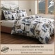preview thumbnail 2 of 6, Paseo Road Acadia Cabin Bedding Woodland Lodge 3 Piece Reversible Comforter Set with Pillow Shams