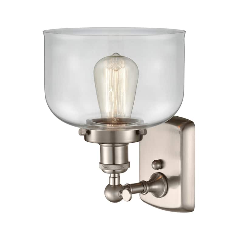 Innovations Lighting Large Bell 8" Wide Bathroom Sconce
