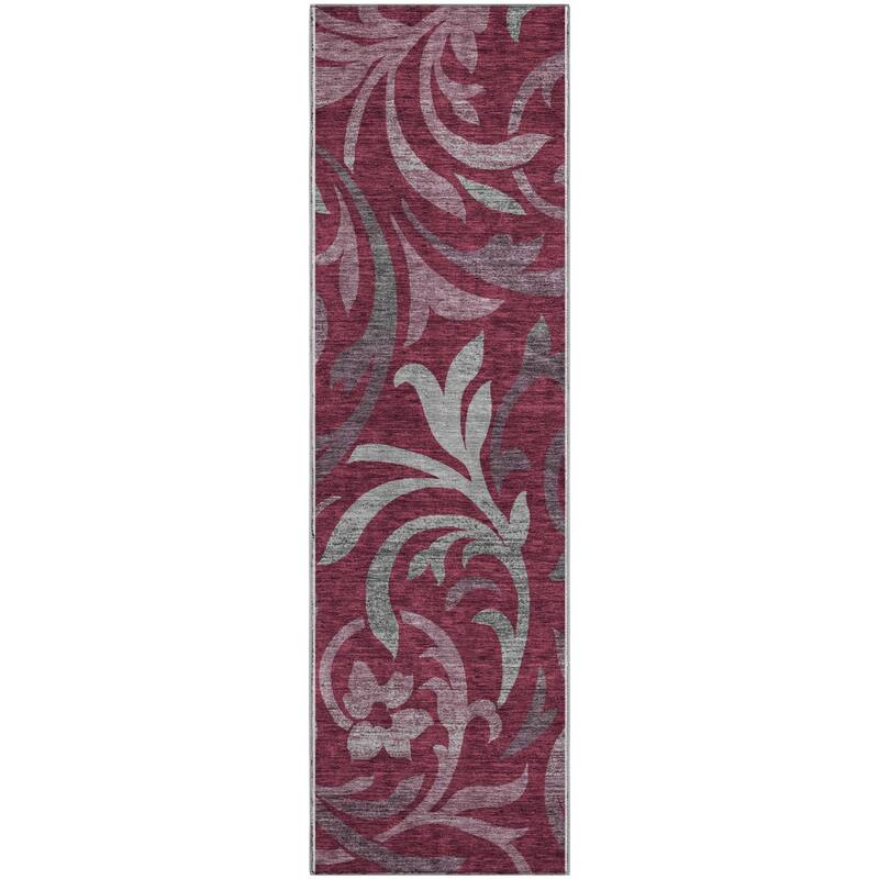 Premium Washable Super Soft Contempory Scroll Mayfield Rug