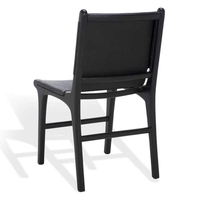 SAFAVIEH Couture Cassaphina Solid Wood Dining Chair (Set of 2), Fully Assembled - 18"W x 23"D x 34"H