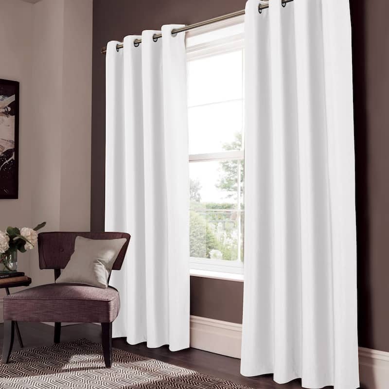 Lydia Matte Embossed Blackout Grommet Panel 95" inch - (1x) 52 x 95 in.